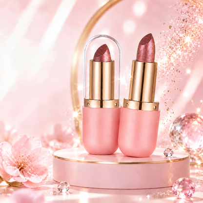 Color Changing Glitter Lipstick