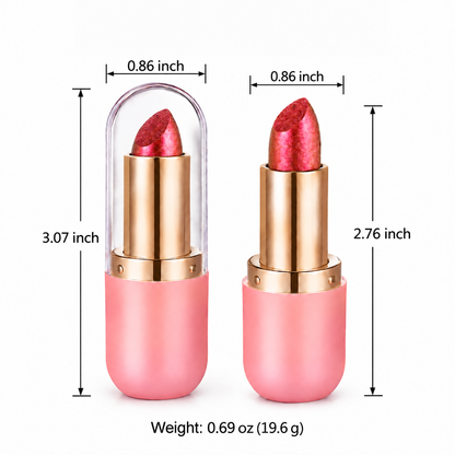 Color Changing Glitter Lipstick