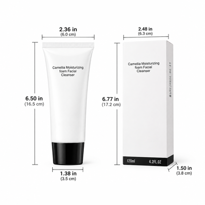 Gentle Tea Extract Facial Cleansing Foam